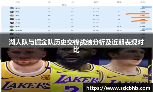 湖人队与掘金队历史交锋战绩分析及近期表现对比